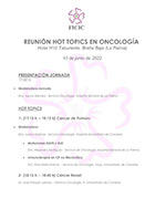 Reuni&oacute;n Hot Topics en oncolog&iacute;a, La Palma 2022