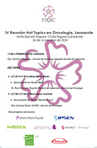 Hot Topics Oncolog&iacute;a Lanzarote 2024