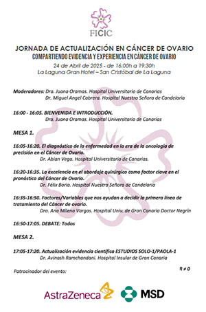 Cancer Ovario Canarias 2025