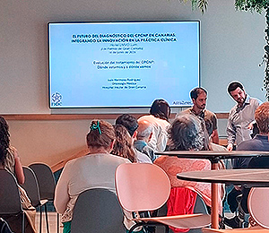 Reuni&oacute;n de especialistas en el futuro del diagn&oacute;stico del CPCNP en Canarias