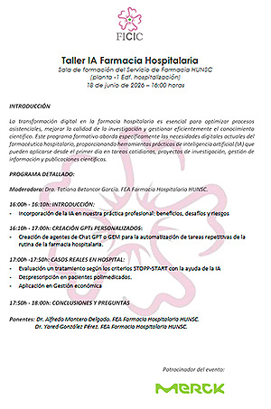 Taller IA Farmacia Hospitalaria Tenerife 2026