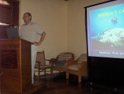 Inauguracin de las I Jornadas sobre Anemia. Javier Dorta y Manuel Glez. Barn